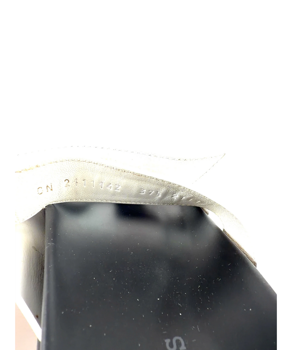 HERMES White Chypre Techno Sandals, size UK 4.5 EU 37.5 👠 — additional view