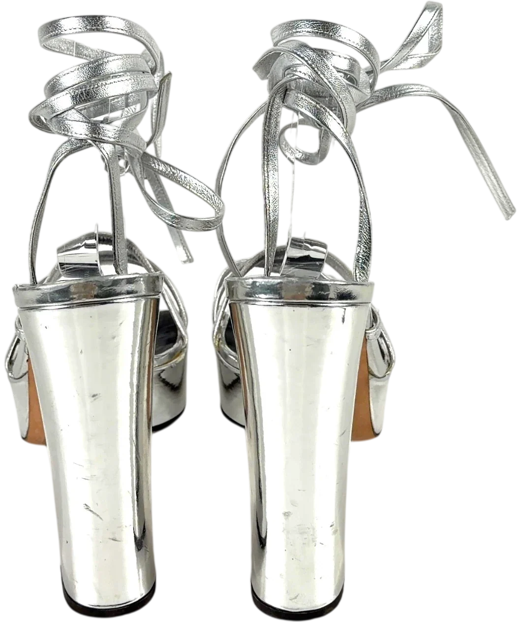 Giuseppe Zanotti silver Colour, size UK 8 EU 41 👠 — back