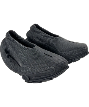 Jonathan Pohlmann Black Lug Sole Slip-On Shoes UK 9