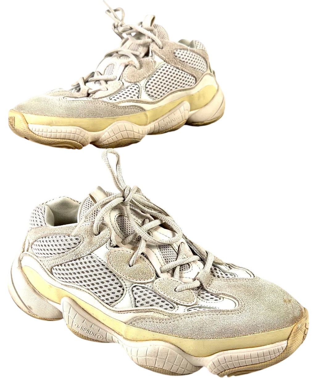 adidas Beige Yeezy 500, size UK 7 EU 41 👞 — front