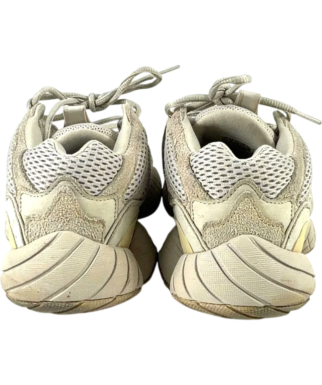 adidas Beige Yeezy 500, size UK 7 EU 41 👞 — back