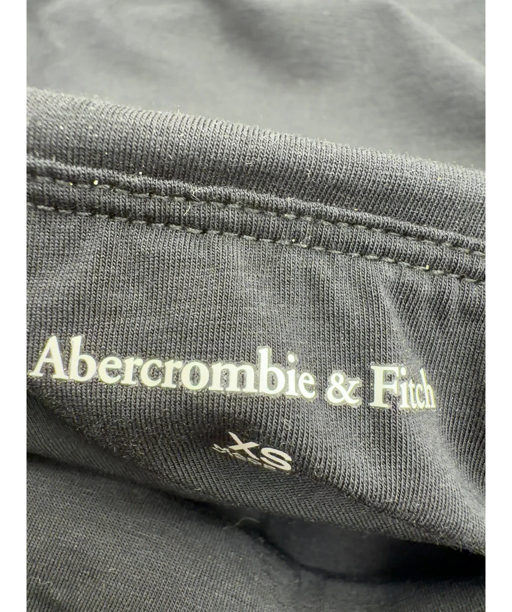 ABERCROMBIE & FITCH Black Colour, size UK XS — detail