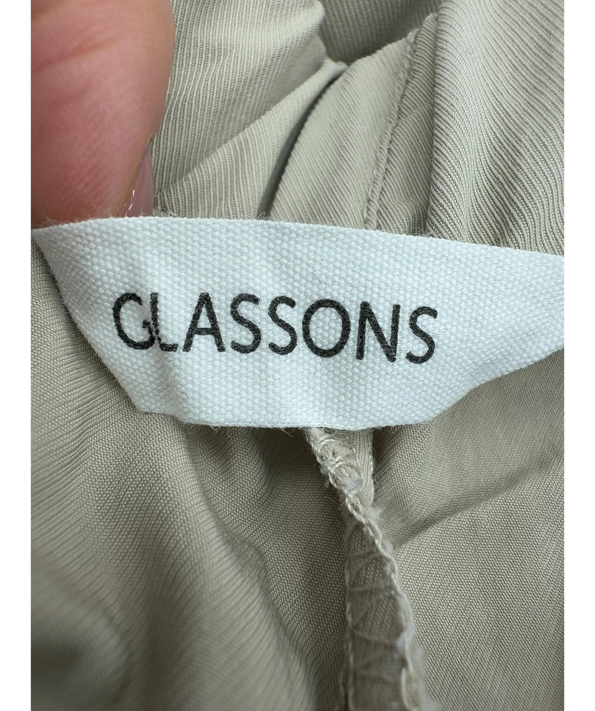 Glassons Beige Colour, size UK 8 — detail