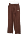 Ru & Rocka Brown Brown Knit Joggers, size UK S — front