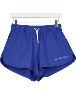 Bondi Born Relaxed Blue Cotton Shorts UK S