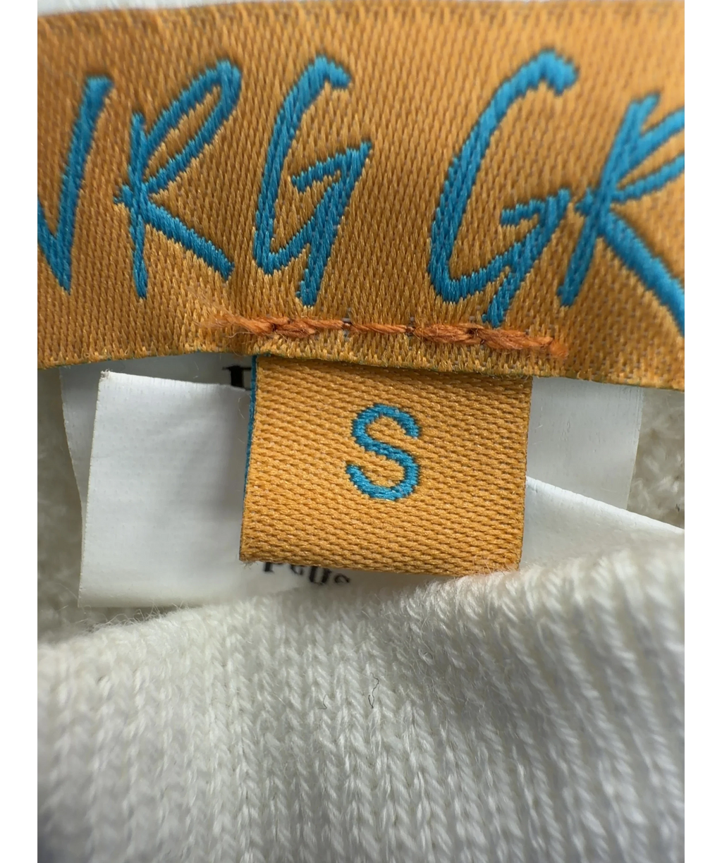 VRG GRL Cream Colour, size UK S — care label