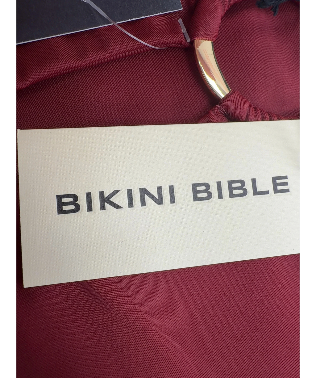 BIKINI BIBLE Red BOHEMIA MINI SKIRT - NAIROBI, size UK XS — detail