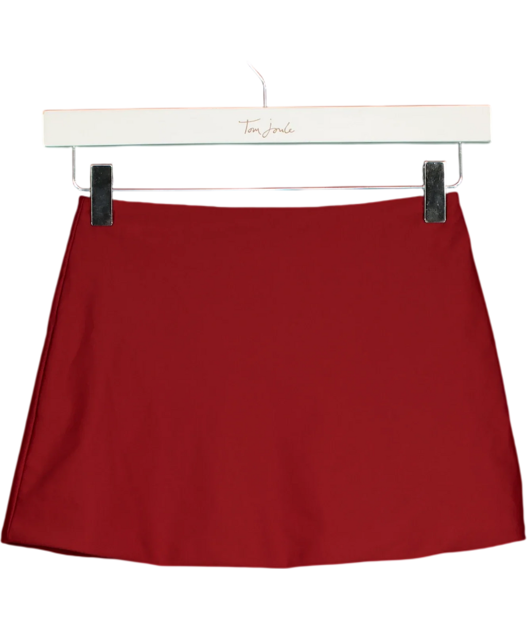 BIKINI BIBLE Red BOHEMIA MINI SKIRT - NAIROBI, size UK XS — back