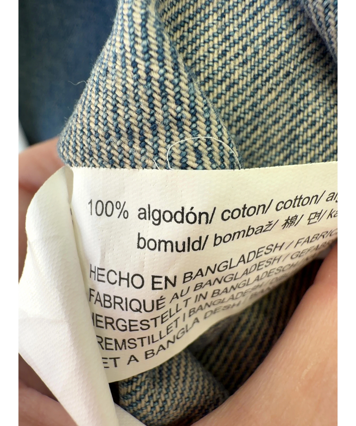 ZARA Blue Colour, size UK S — label