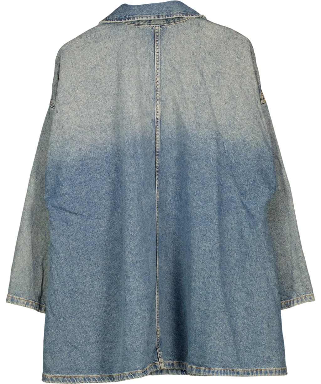 ZARA Blue Colour, size UK S — back