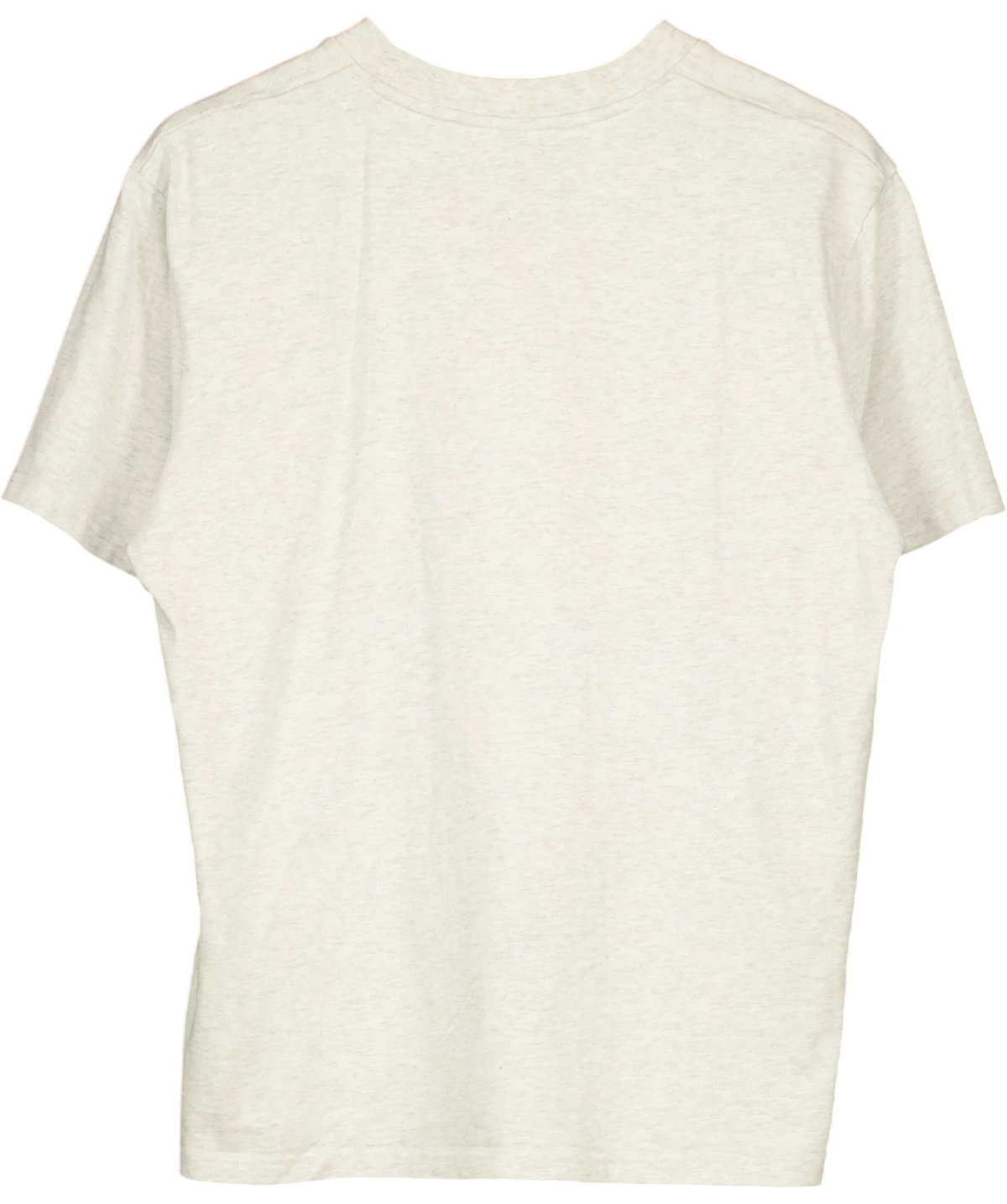 Adanola Grey Sport arched text grey marl T-shirt, size UK M — back