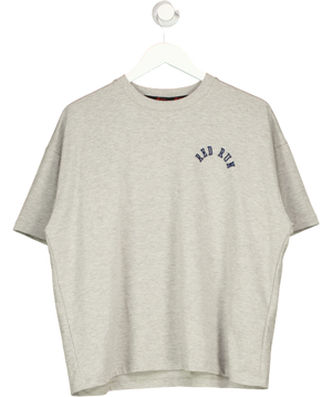 Red Run Grey T-Shirt UK L