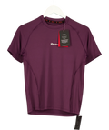 red run dark cherry Active Technical Top - Cherry, size UK M — front
