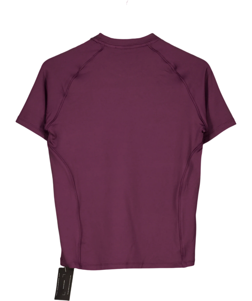 red run dark cherry Active Technical Top - Cherry, size UK M — back