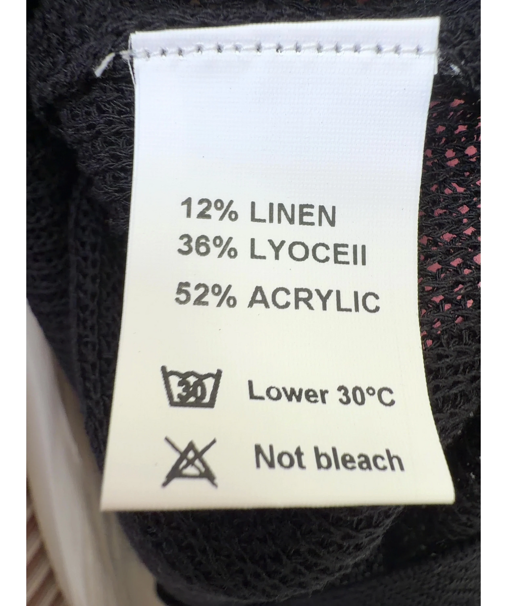 Sndys Black Bobbi Jumper, size UK S — label