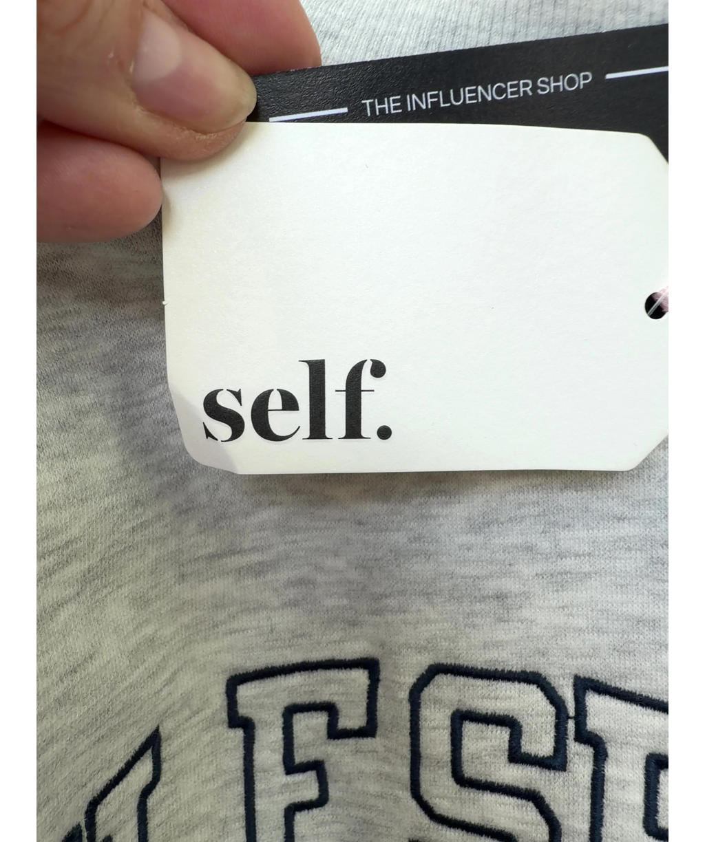 self. Grey Colour, size UK L — detail