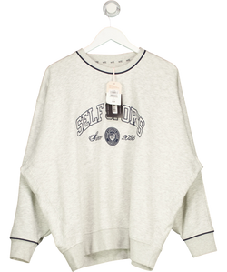 self. Grey Colour, size UK L — front