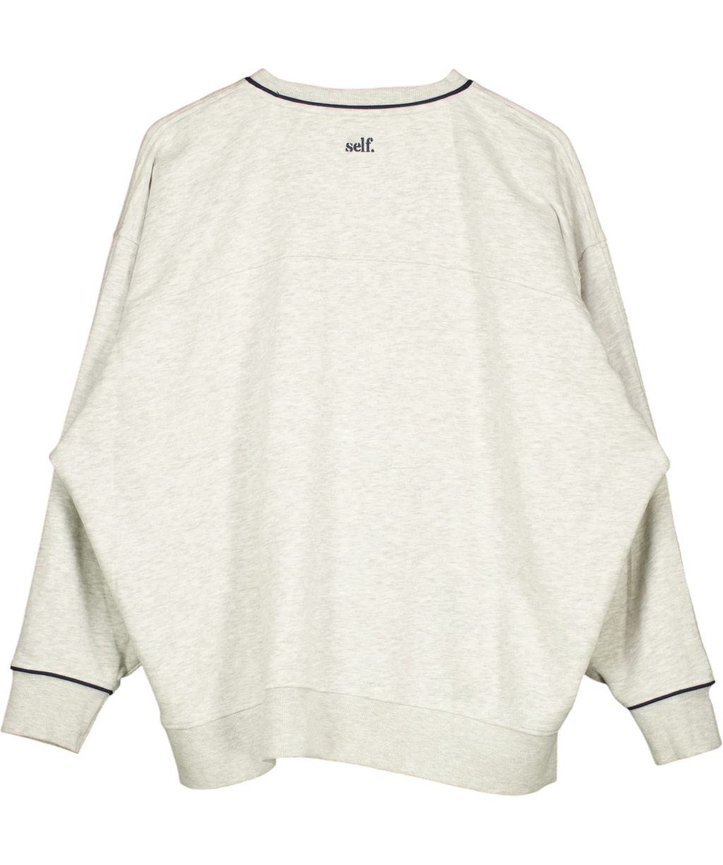 self. Grey Colour, size UK L — back