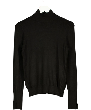 Zara Black Turtleneck Sweater UK M