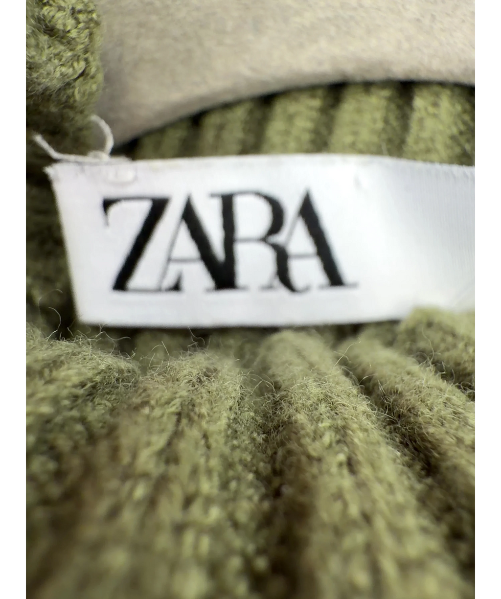 ZARA Green Colour, size UK M — detail