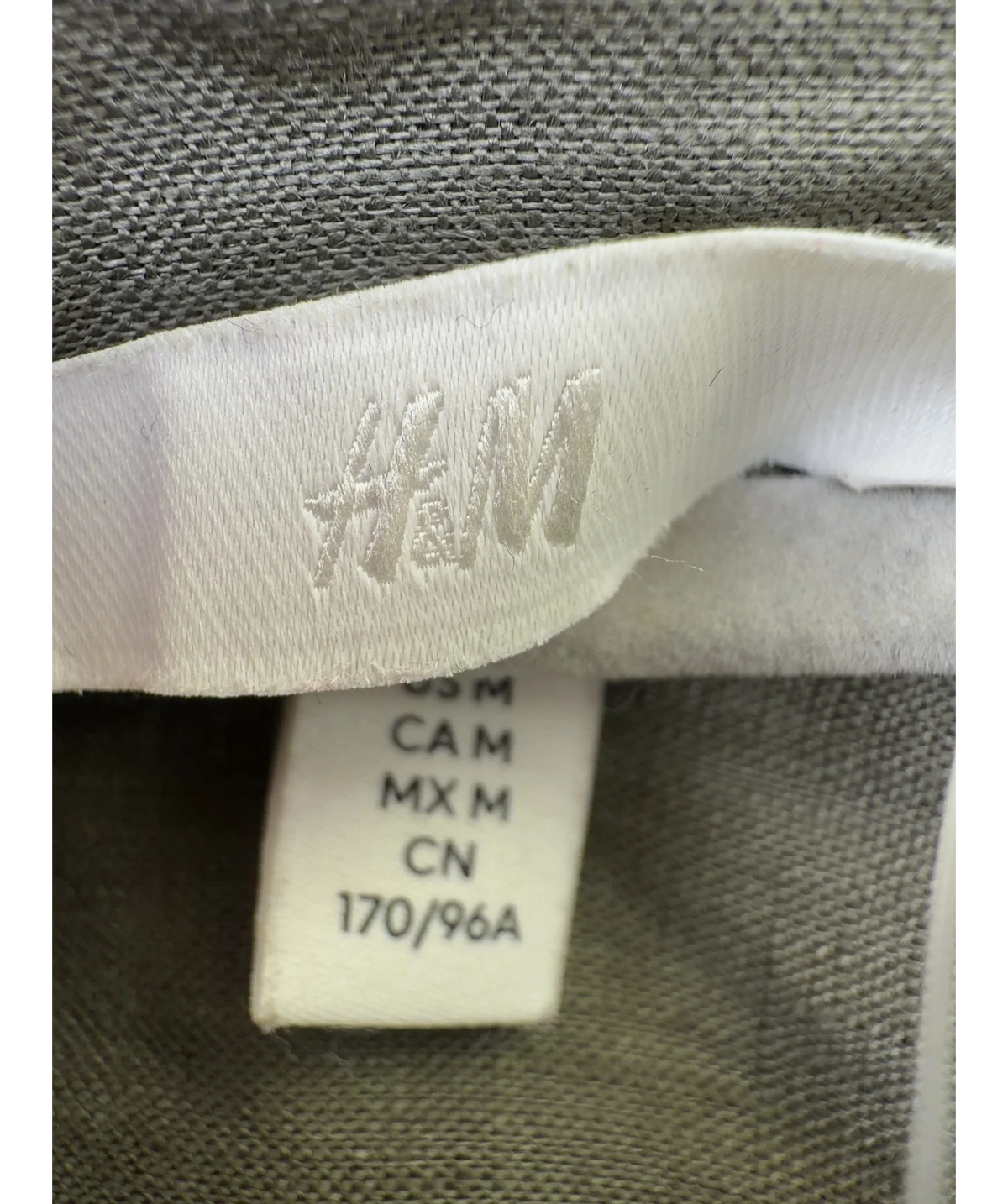H&M khaki Colour, size UK M — detail
