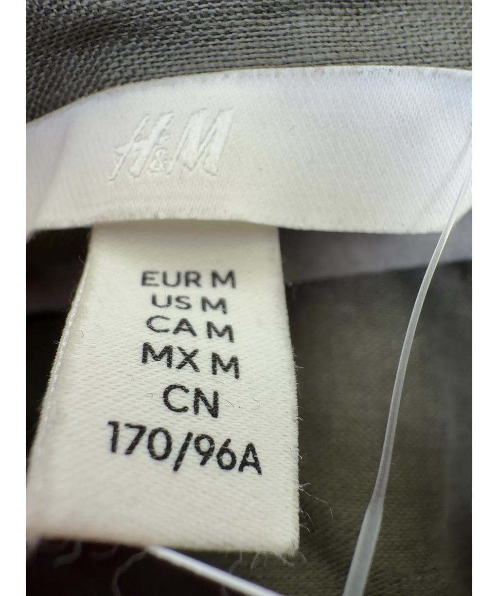 H&M khaki Colour, size UK M — care label