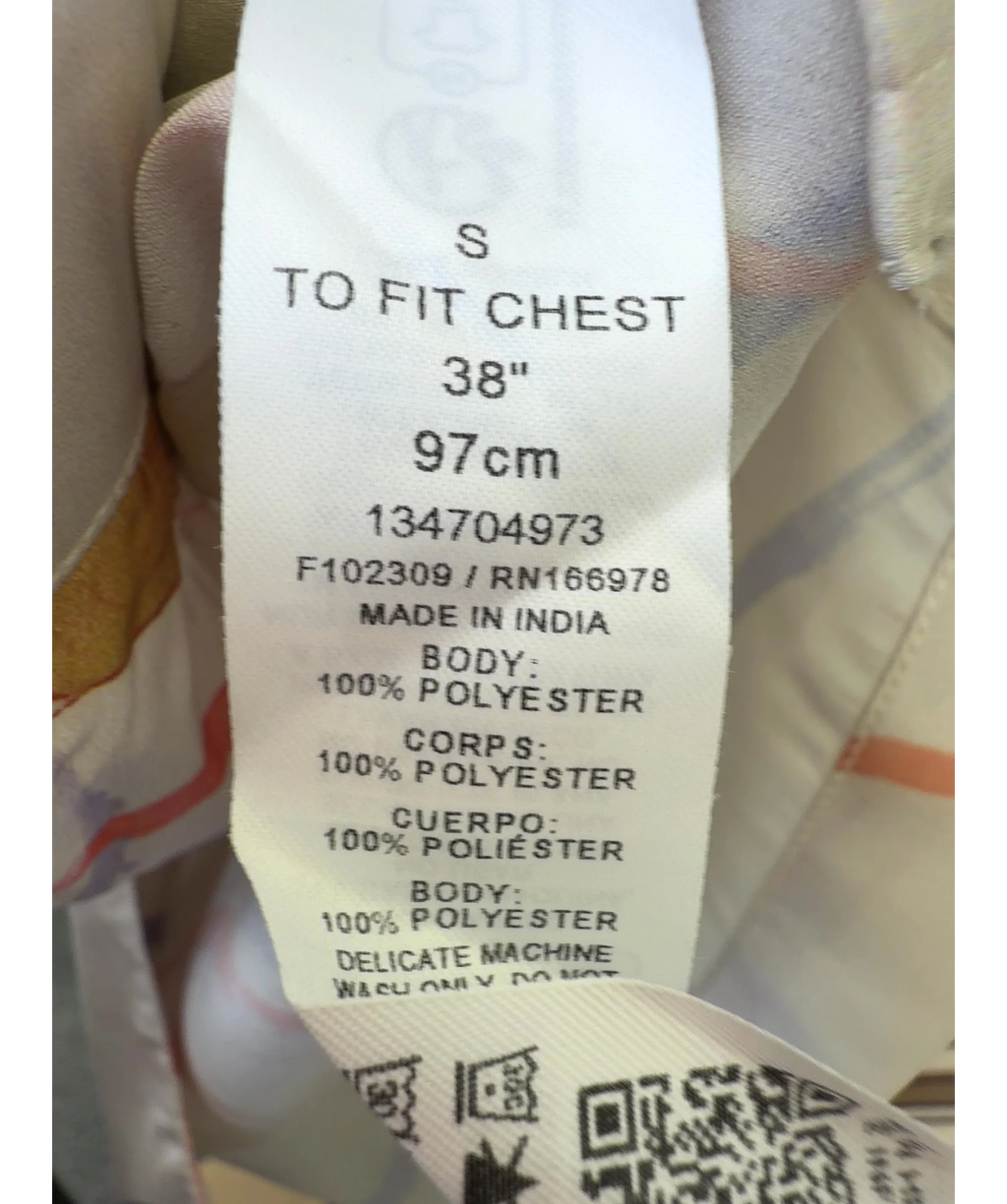 Topman Cream Colour, size UK S — label