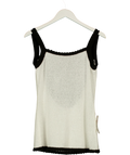 Bardot Cream Beatriz Relaxed Knit Top, size UK 8 — front