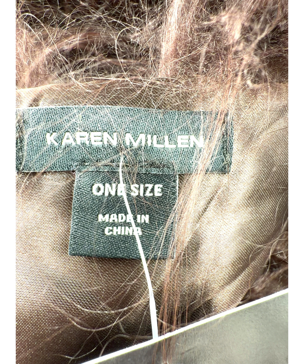 KAREN MILLEN Brown Colour — label