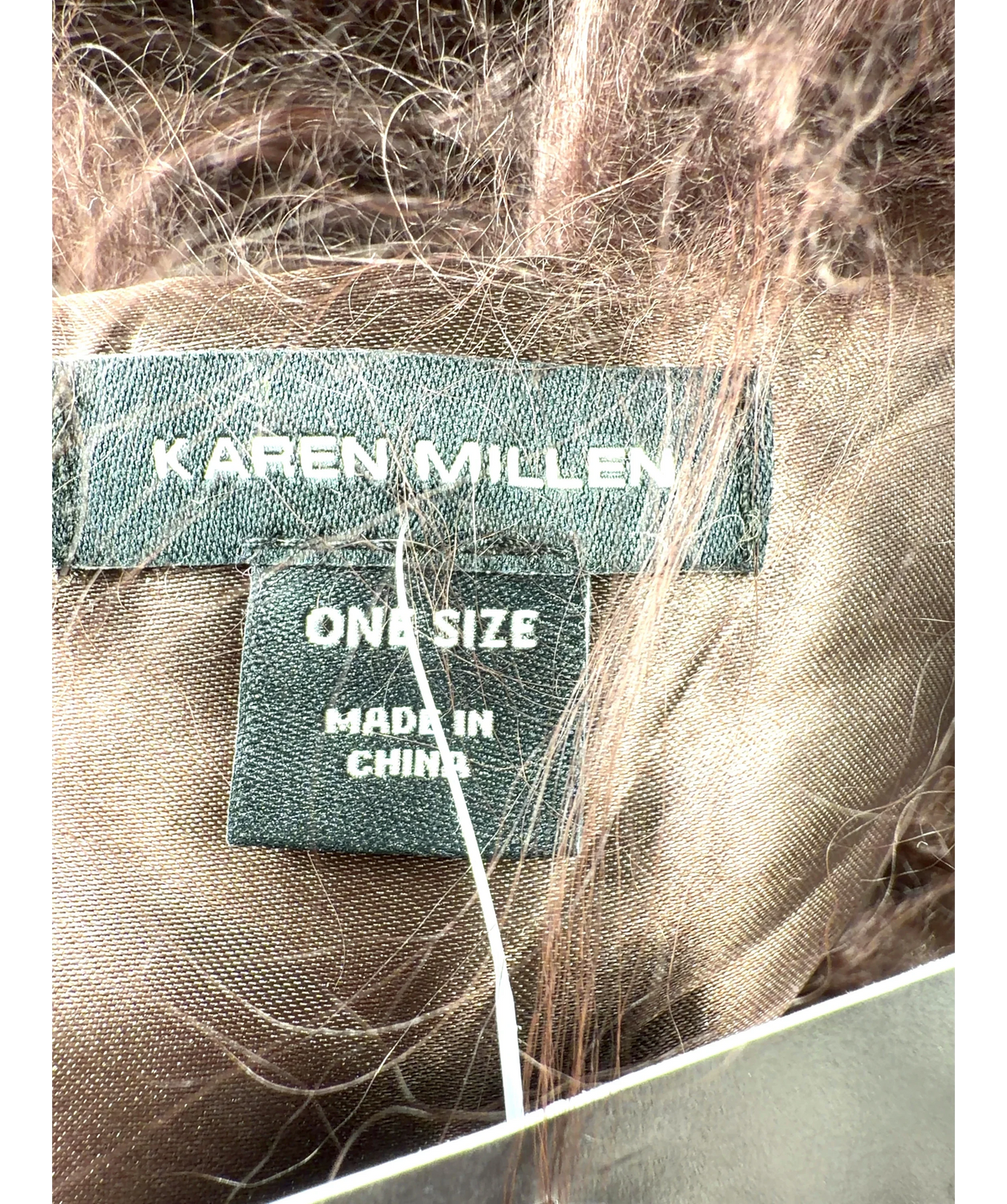KAREN MILLEN Brown Colour — label