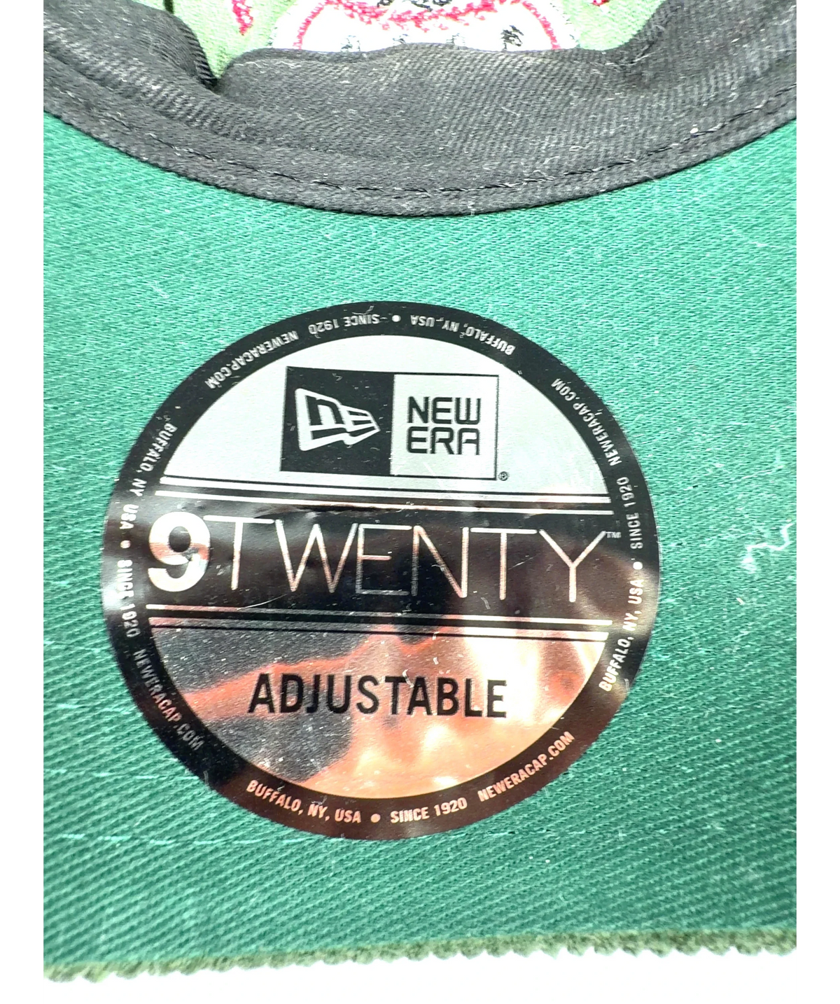 New Era Green Colour — label