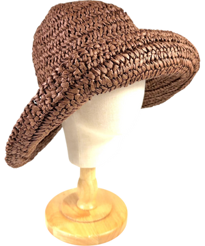 M&S Brown Floppy Sun Hat UK S/M