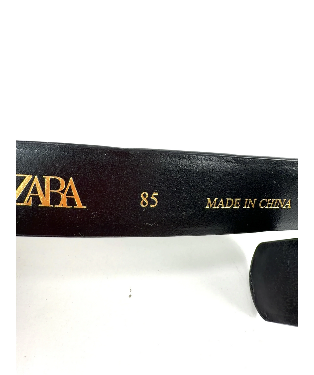 ZARA Black Colour, size UK S — label