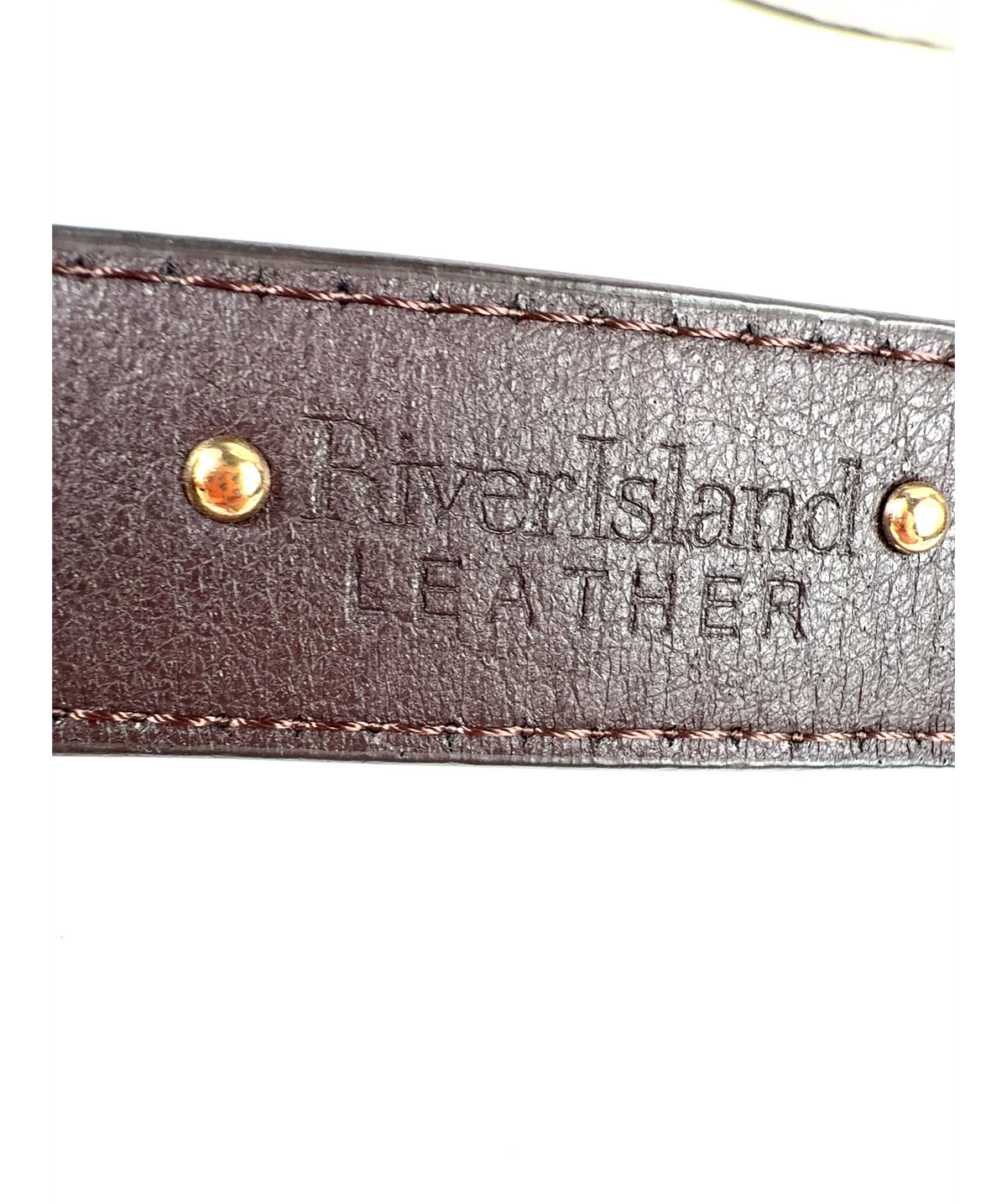 River Island Brown Colour, size UK S — care label