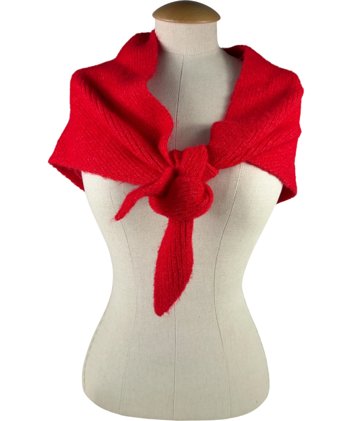 River Island Red Scarf — front
