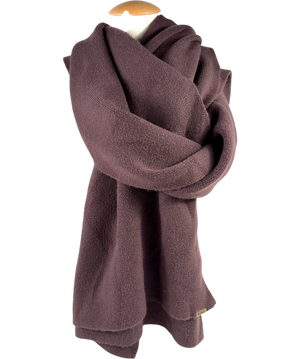 Ru & Rocka Brown Supersoft Long Knit Scarf