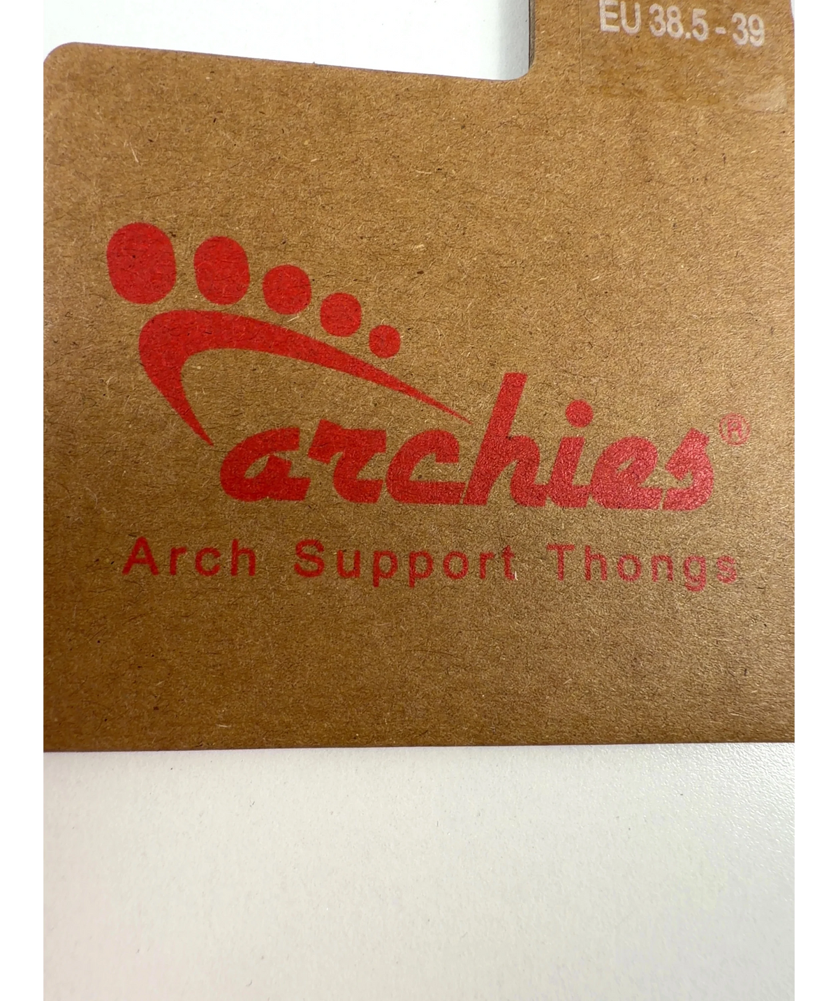 Archies Brown Colour, size UK 5 EU 38 👠 — care label