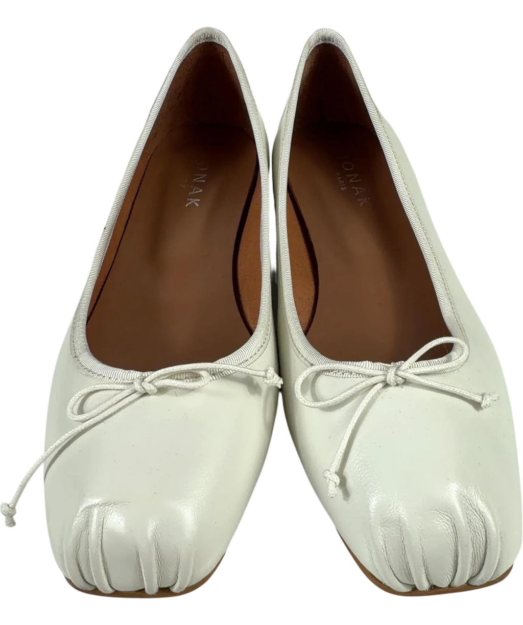 Jonak White Colour, size UK 6 EU 39 👠 — detail