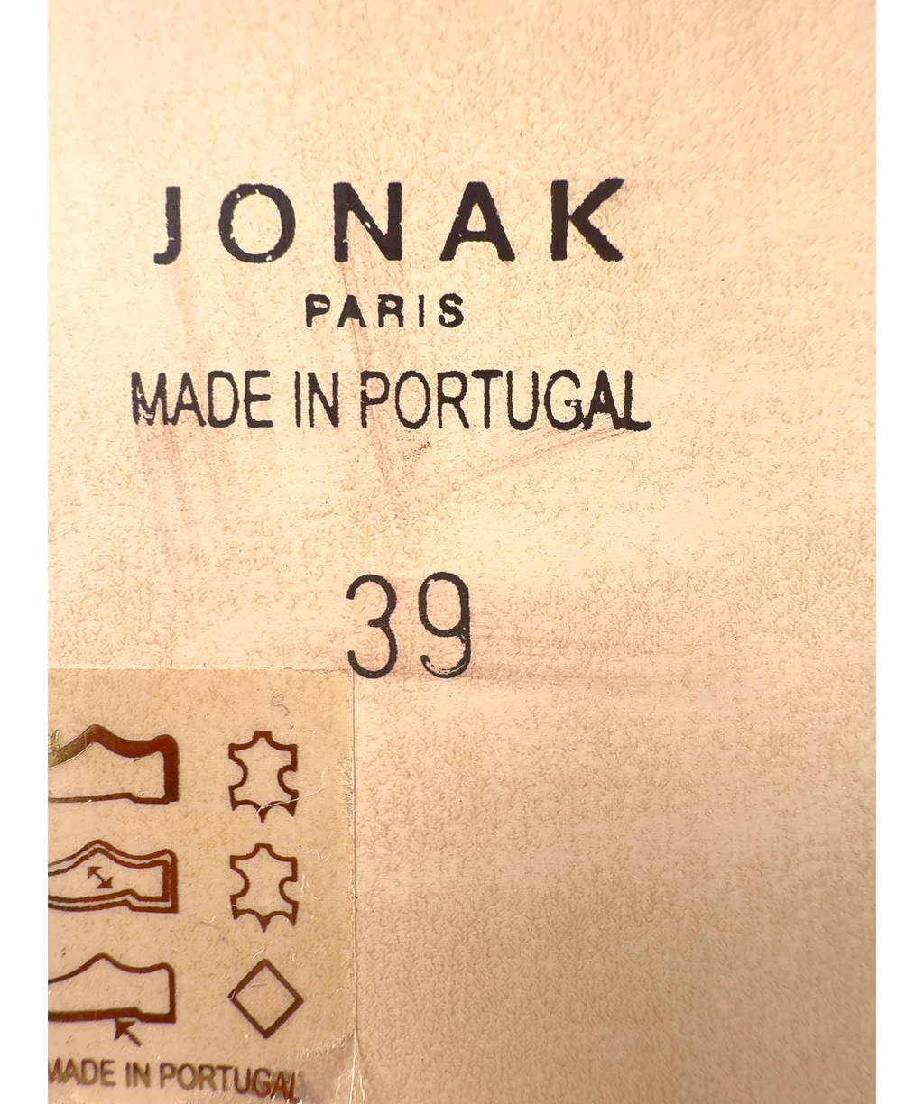 Jonak White Colour, size UK 6 EU 39 👠 — fabric detail