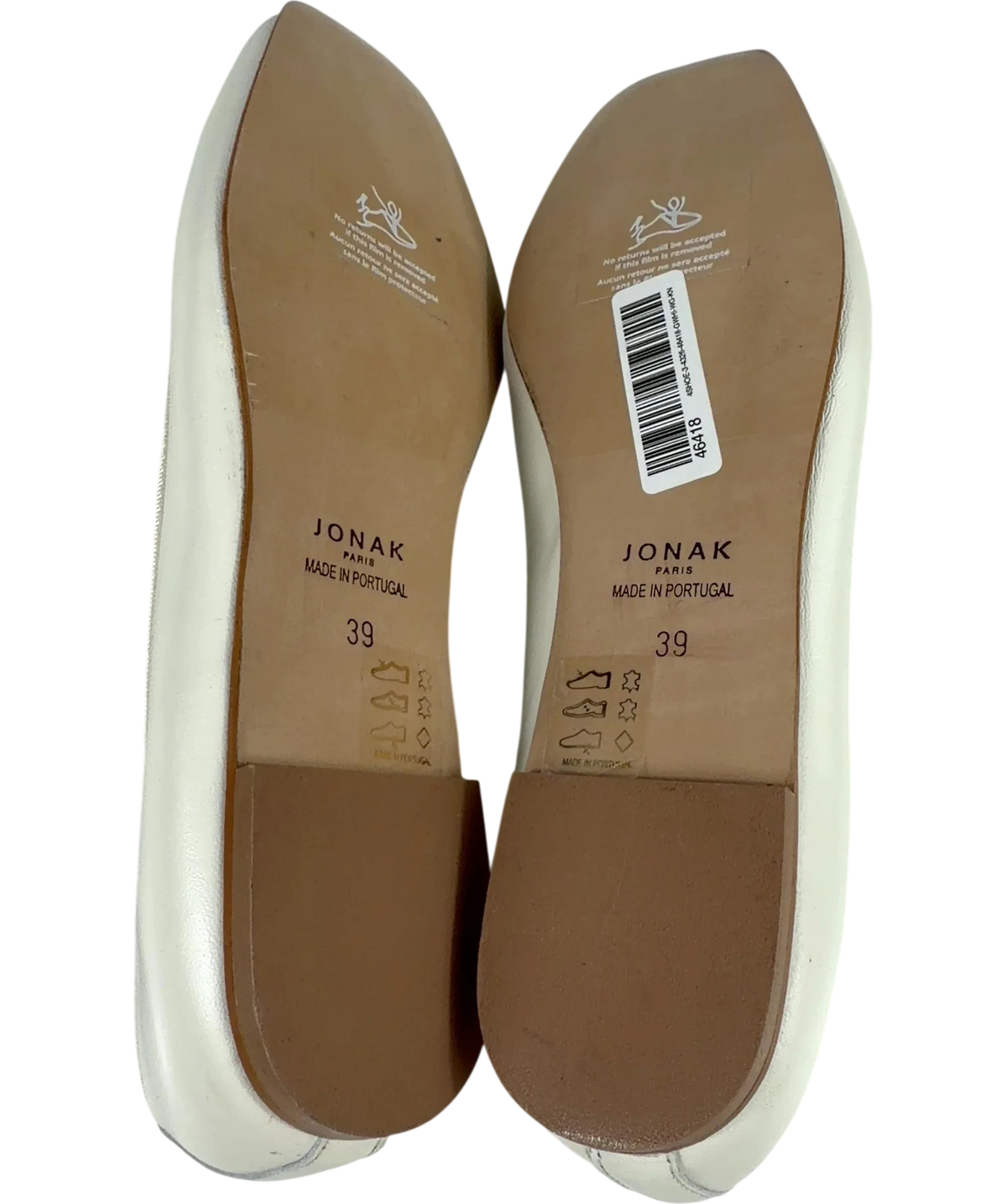 Jonak White Colour, size UK 6 EU 39 👠 — view 8