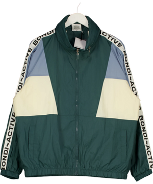 Bondi Born Fm Unisex Windbreaker W Hood Green Uk S