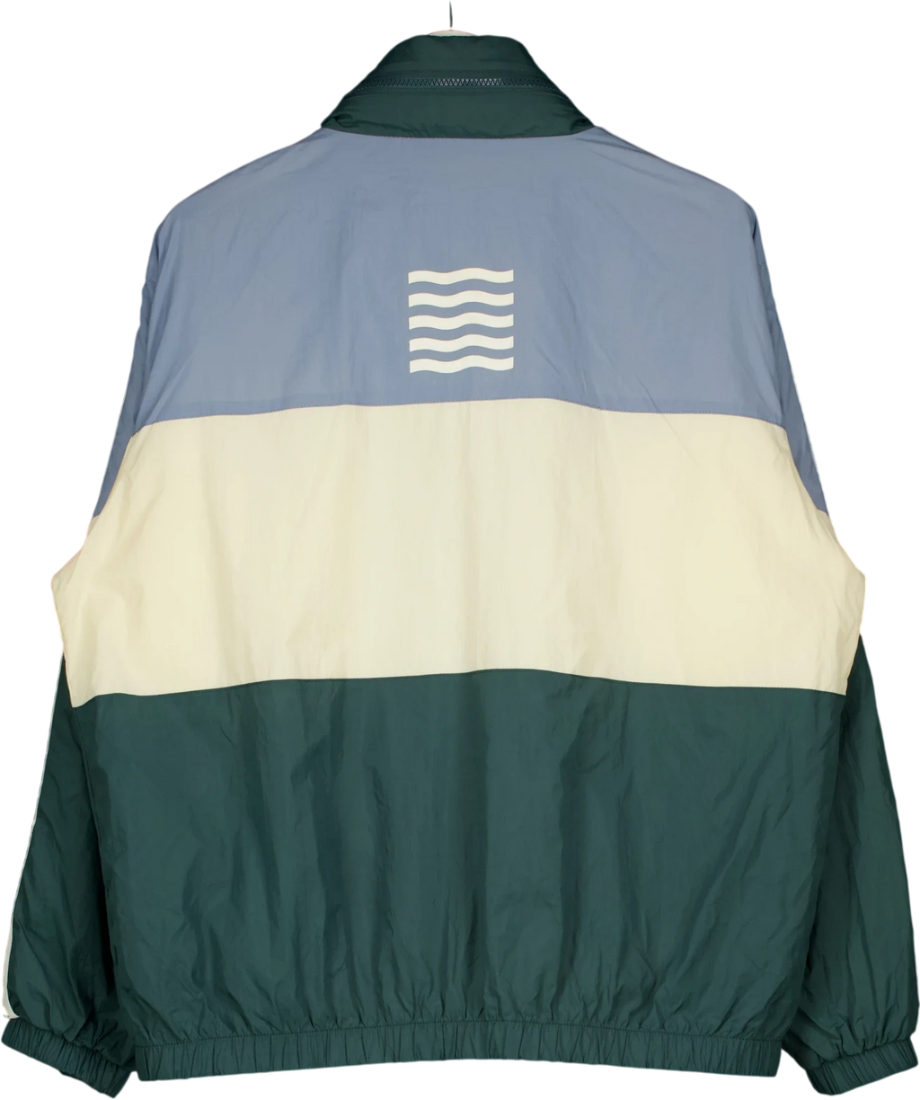 Bondi Born Green FM UNISEX WINDBREAKER W HOOD, size UK S — back