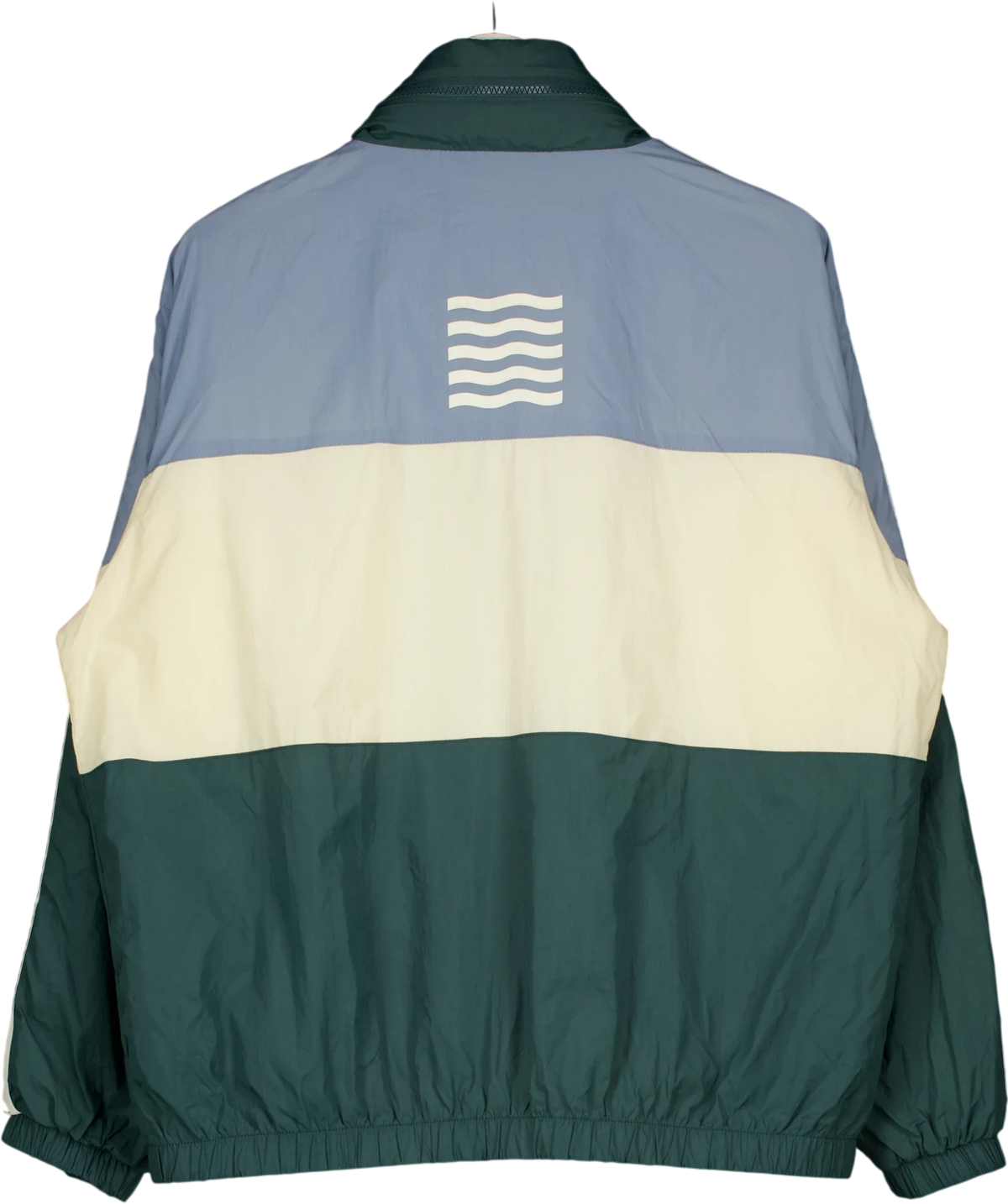 Bondi Born Green FM UNISEX WINDBREAKER W HOOD, size UK S — back