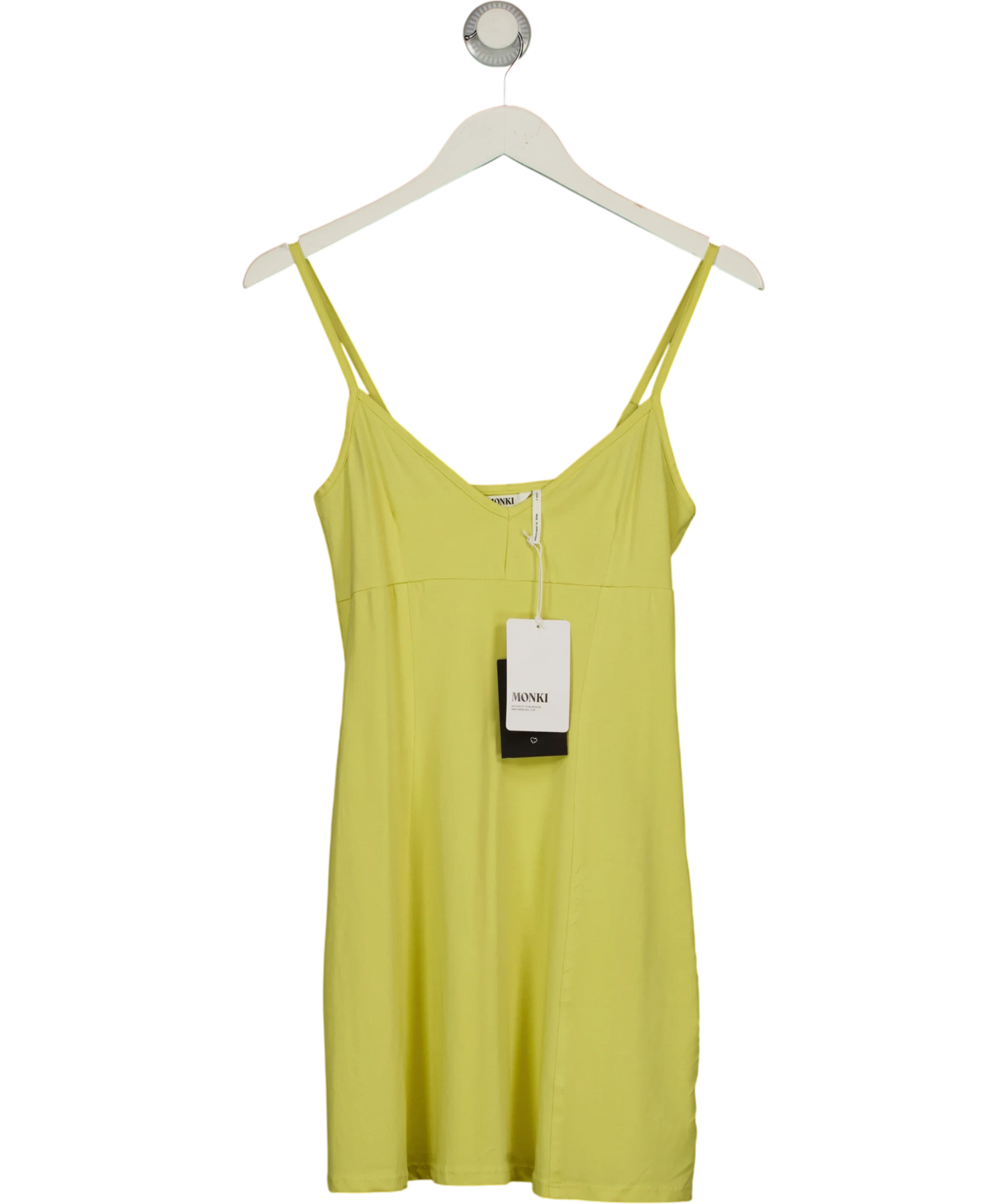 Monki Yellow Colour, size UK S — front