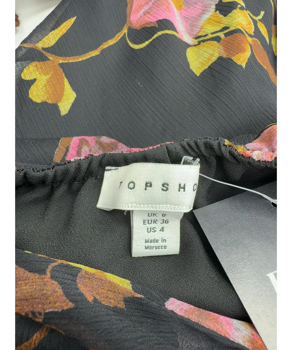 TOPSHOP Black Colour, size UK 8 — detail