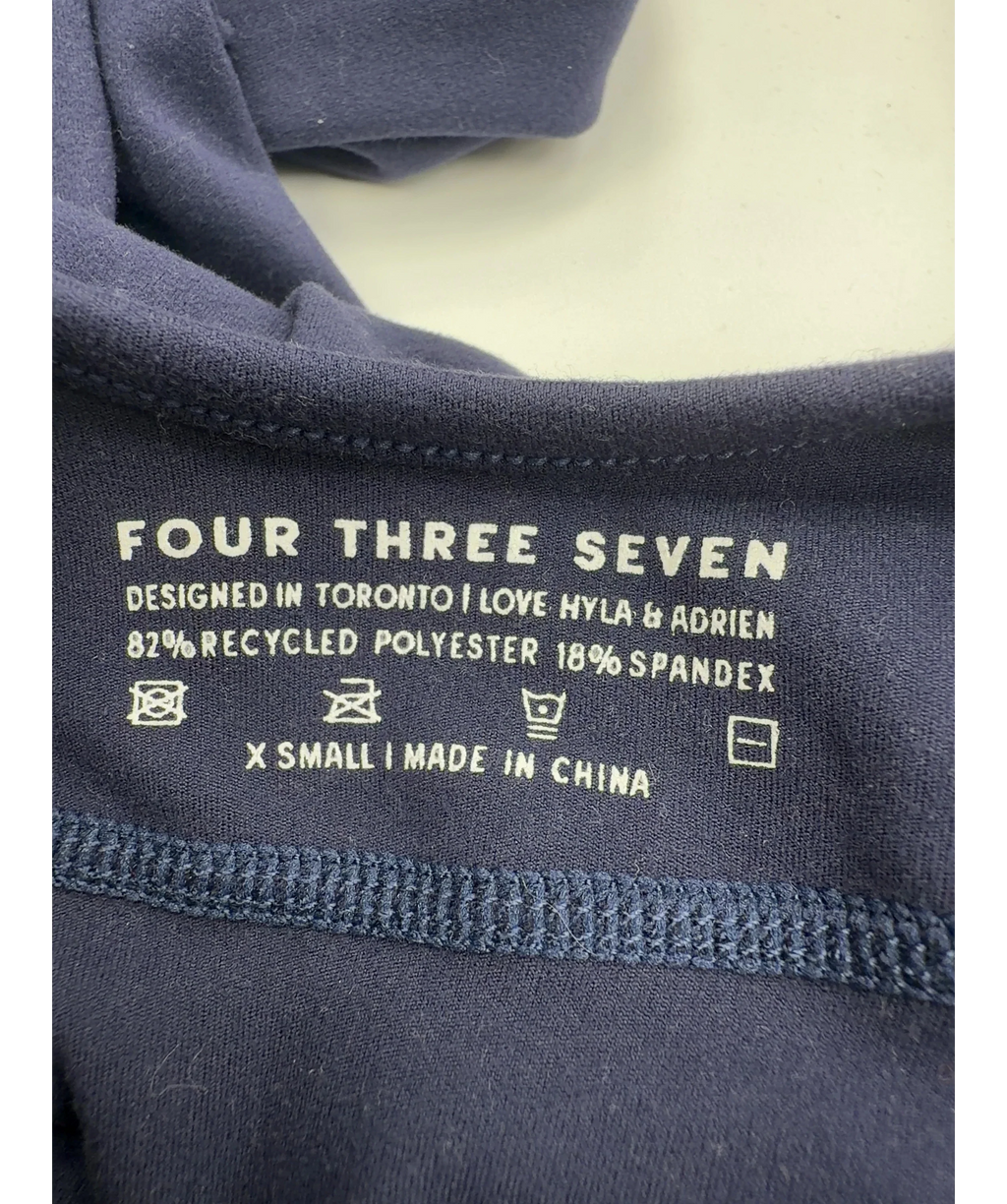 Four Three Seven navy Colour, size UK XS — detail