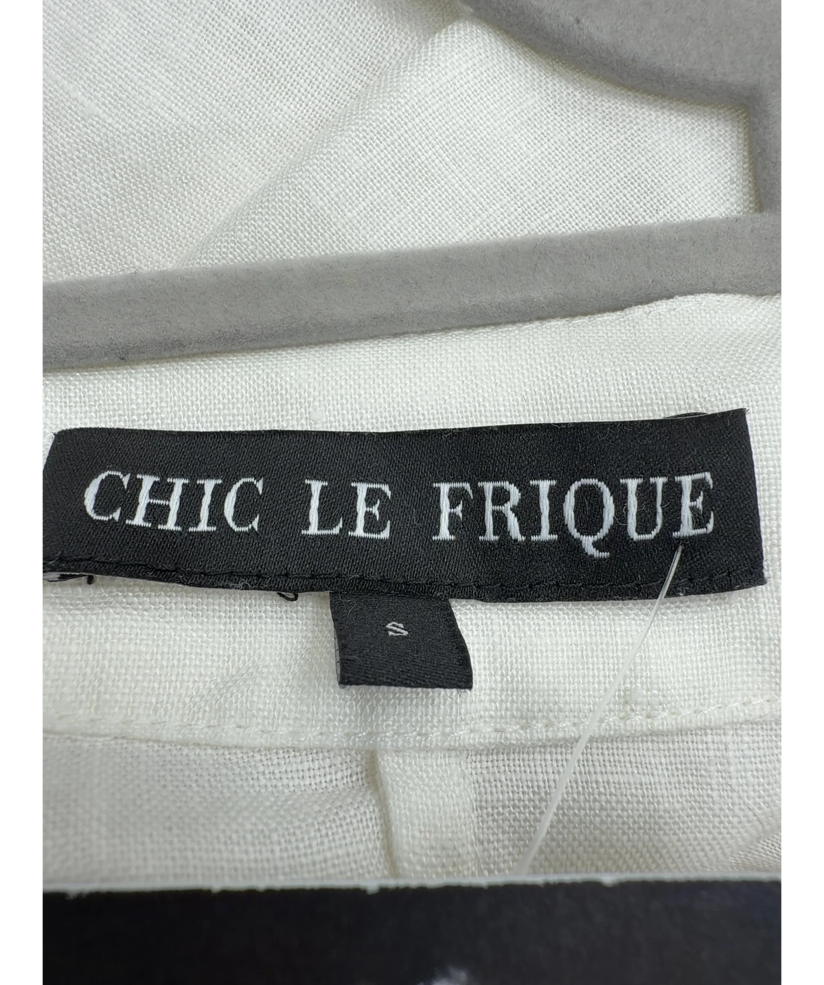 Chic Le Frique White Colour, size UK S — detail