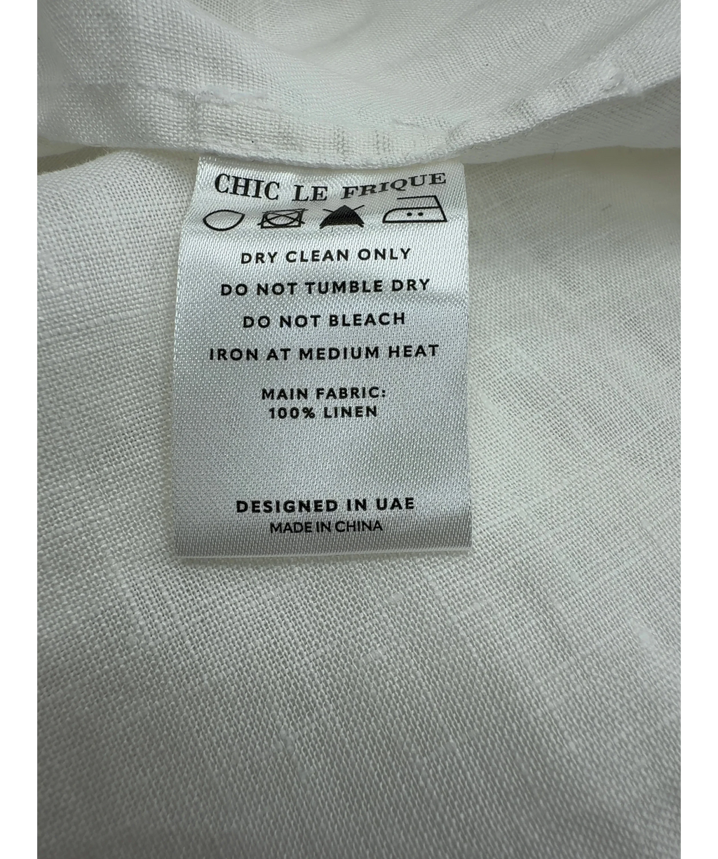 Chic Le Frique White Colour, size UK S — label