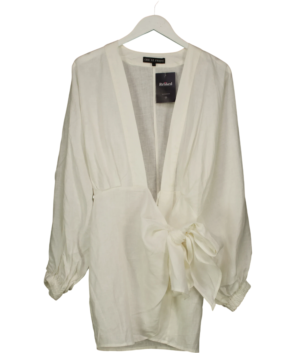 Chic Le Frique White Colour, size UK S — front