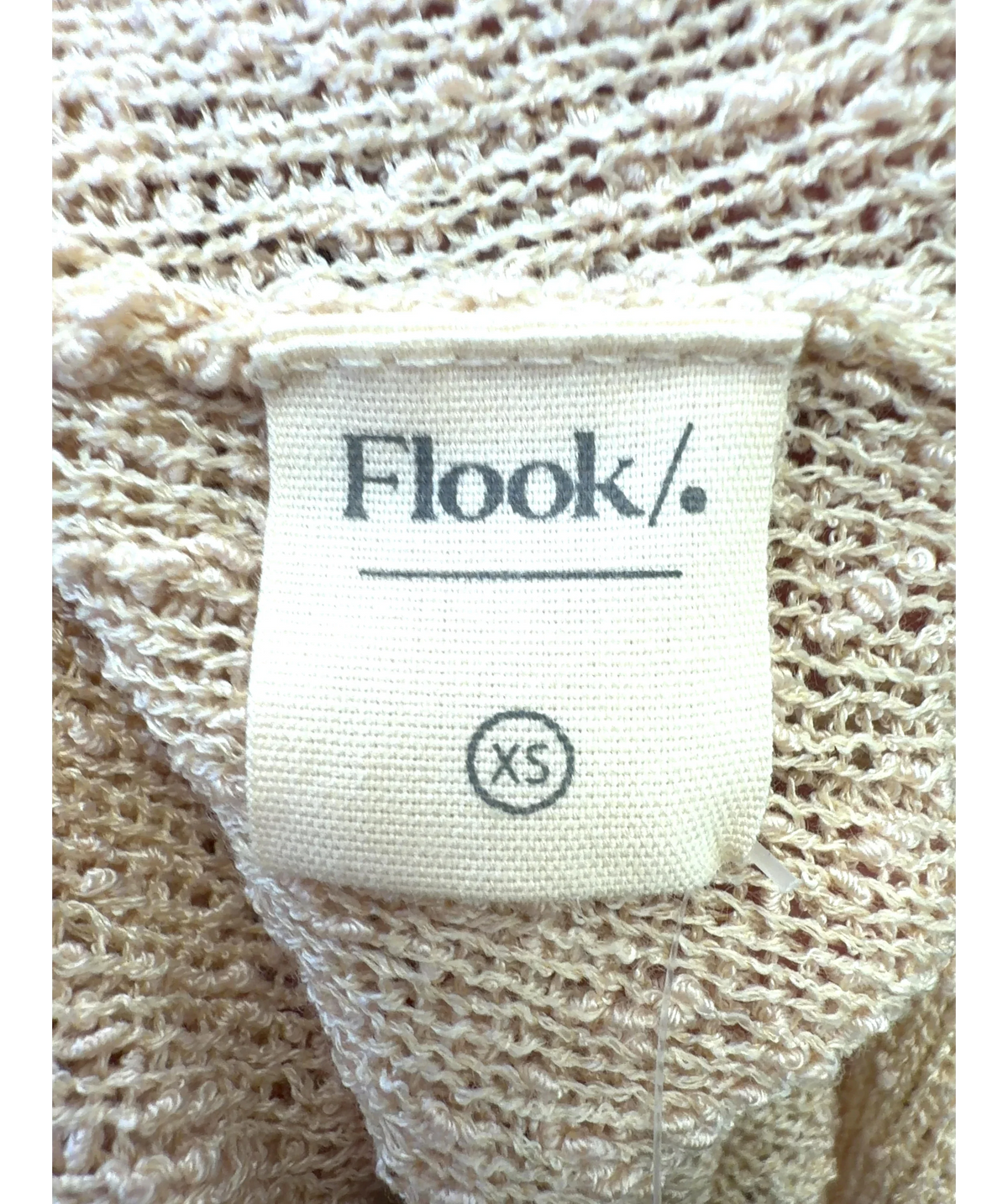 Flook Beige Colour, size UK XS — detail